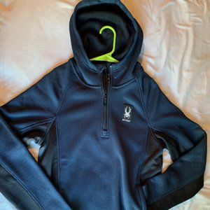 Spyder fitted pullover hoodie